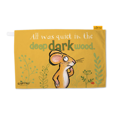 Bring the Deep Dark Wood Magic to Your Kitchen: Celebrate 25 Years with the Gruffalo Tea Towel!