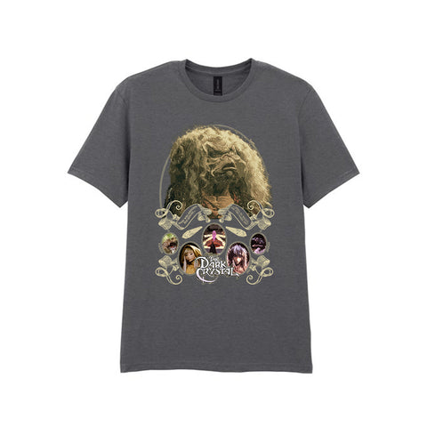 Aughra - The Dark Crystal T-Shirt Charcoal