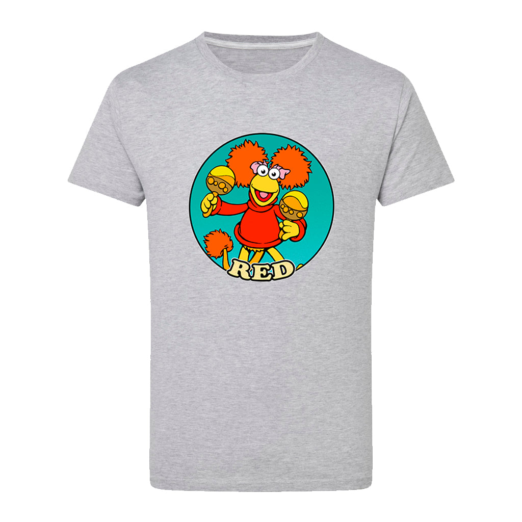 RED - Fraggle Rock Classic T-Shirt Grey