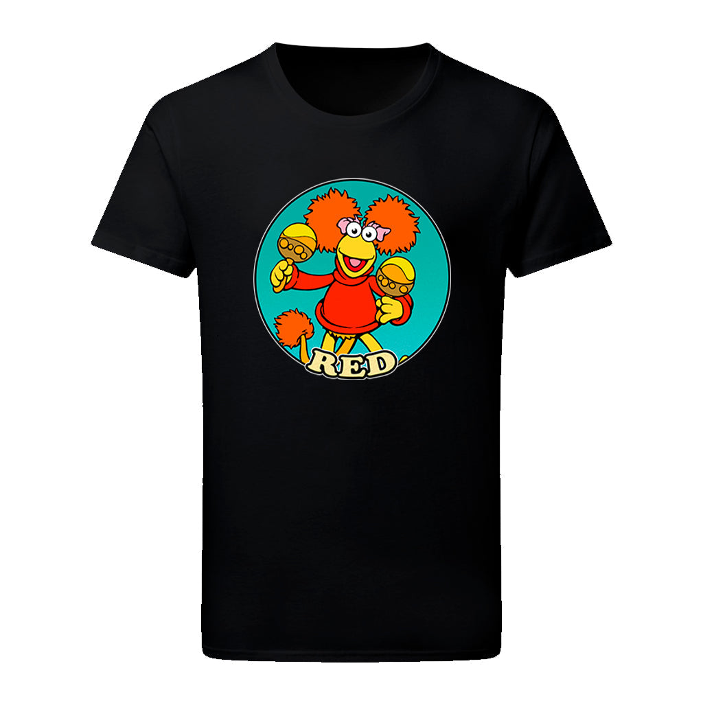 RED - Fraggle Rock Classic T-Shirt Black