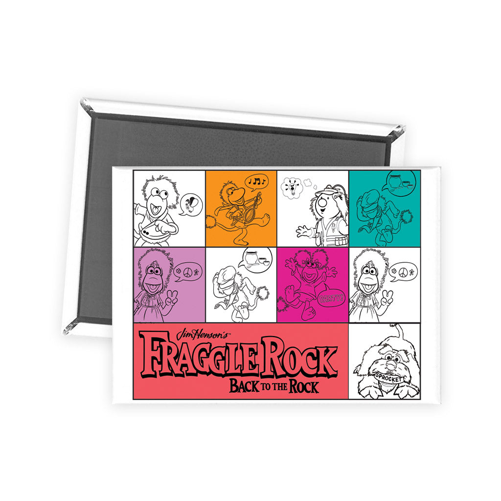 Fraggle Rock Sketches Magnet