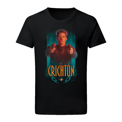 Crichton Art - Farscape T-Shirt Black