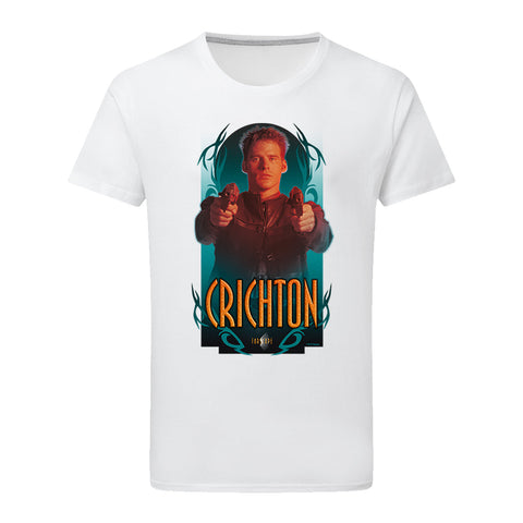 Crichton Art - Farscape T-Shirt White