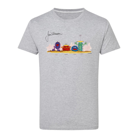 Hoot Baba - Jim Henson's Signature T-Shirt Grey