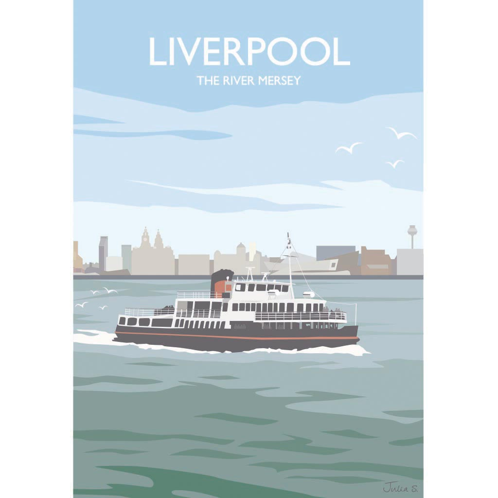 JSMERS003: Liverpool, The River Mersey
