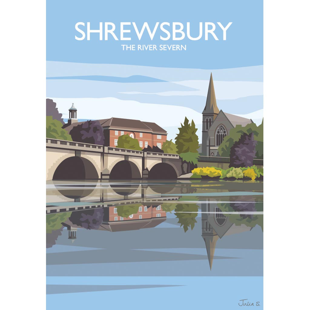 JSSHRO003: The River Severn, Shrewsbury