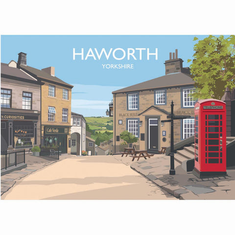JSYORK014: Haworth, Yorkshire (Landscape)