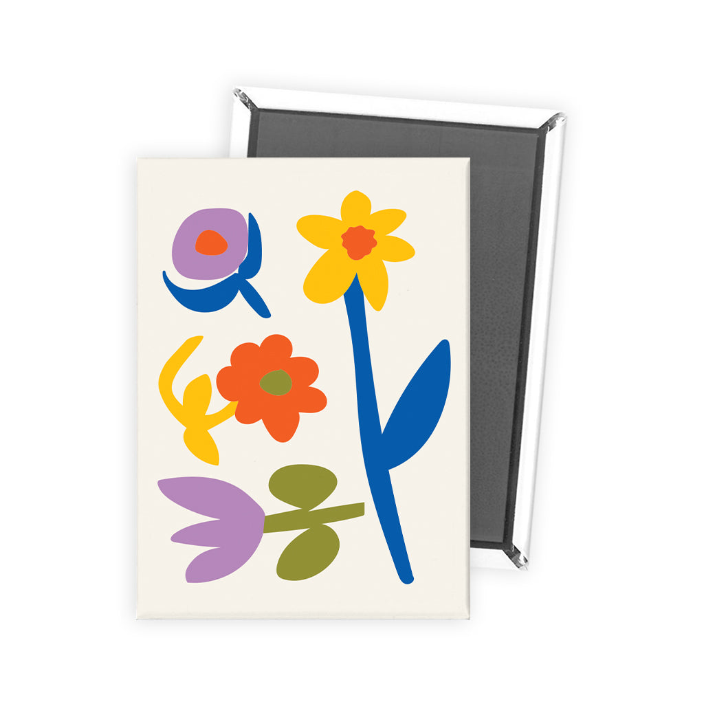 MACU010: Marie Curie Flower Arrangement Magnet - A Floral Hug Range