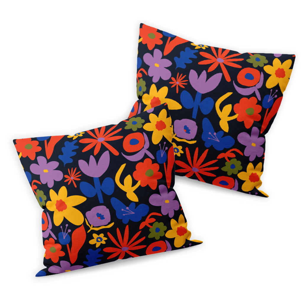 MACU014: Marie Curie Flower Repeat Cushion - A Floral Hug Range
