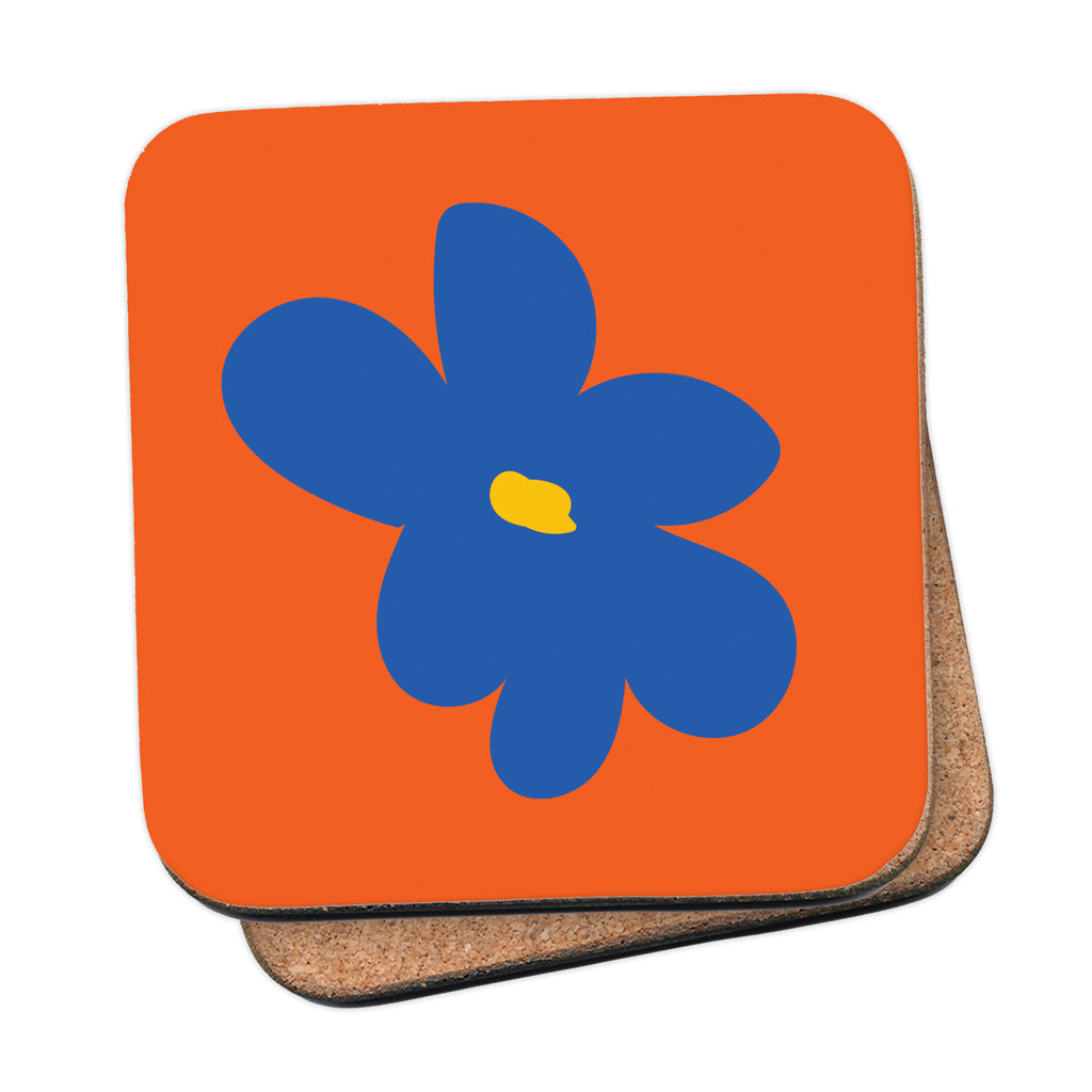 MACU020: Marie Curie Flower 4 Coaster - A Floral Hug Range