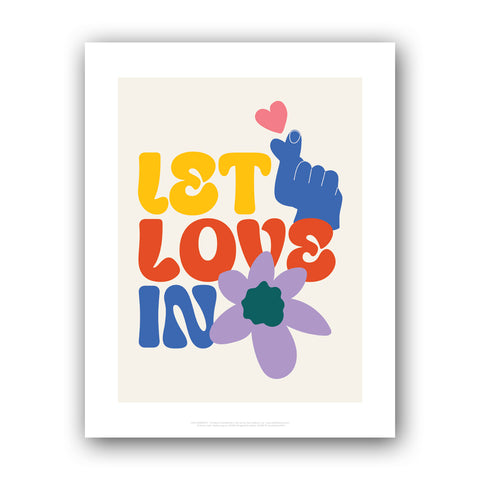 MACU028: Marie Curie Let Love In 11"x14" Print - Thread of Love Range