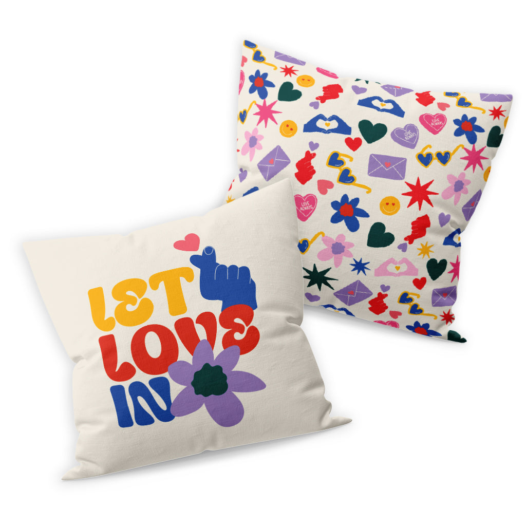 MACU033: Marie Curie Let Love In Cushion - Thread of Love Range