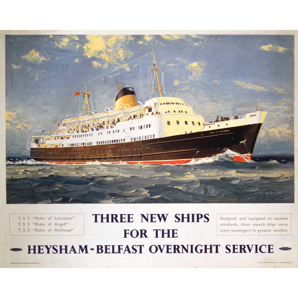NI020: Heysham - Belfast Overnight Service
