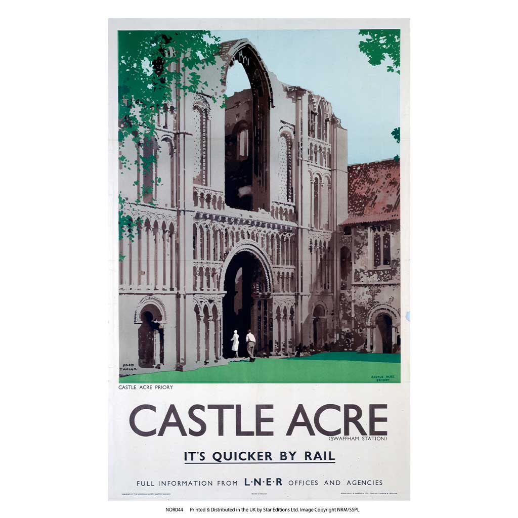 NOR044: Castle Acre, It's Quicker By Rail