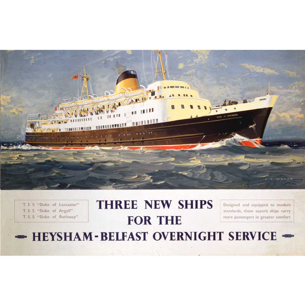 NP020: Three New Ships for the Heysham, Belfast Overnight Service