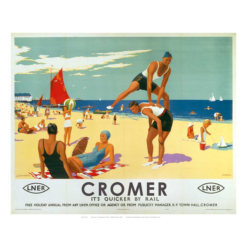 RAIL091C: Cromer - Beach