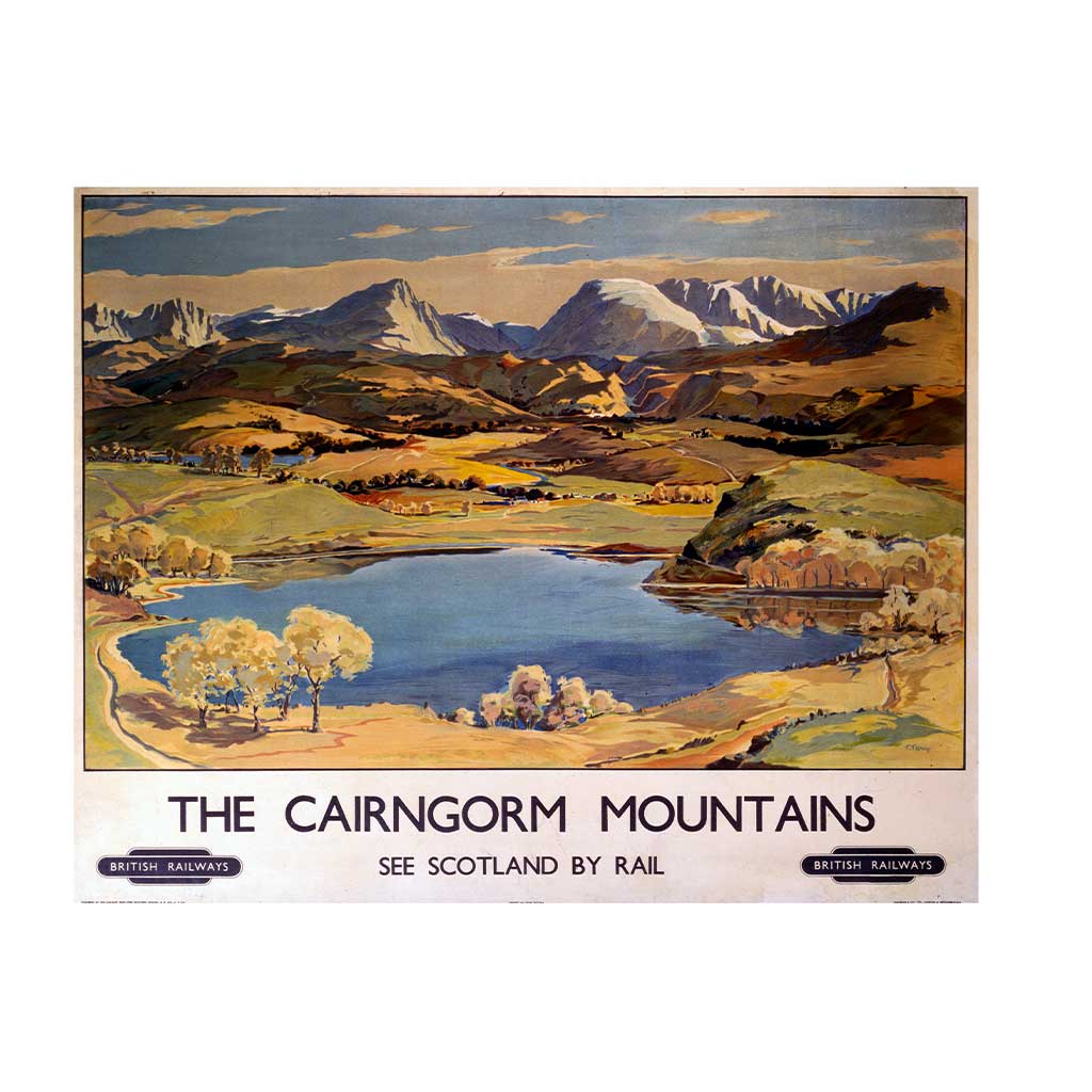 RAIL1114B: The Cairngorm Mountains