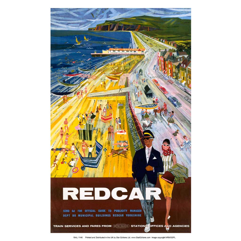 RAIL1146: Redcar - Walk along the front
