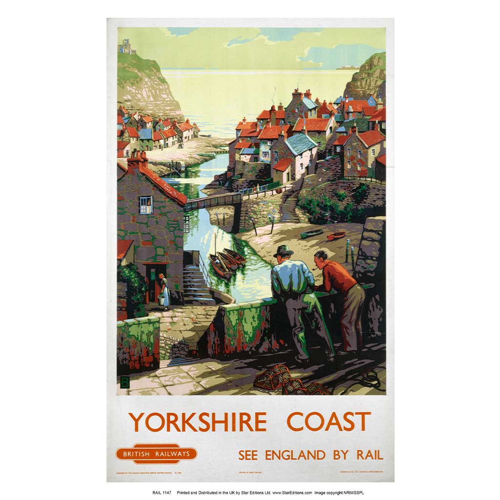 RAIL1147: Yorshire Coast, see England by Rail