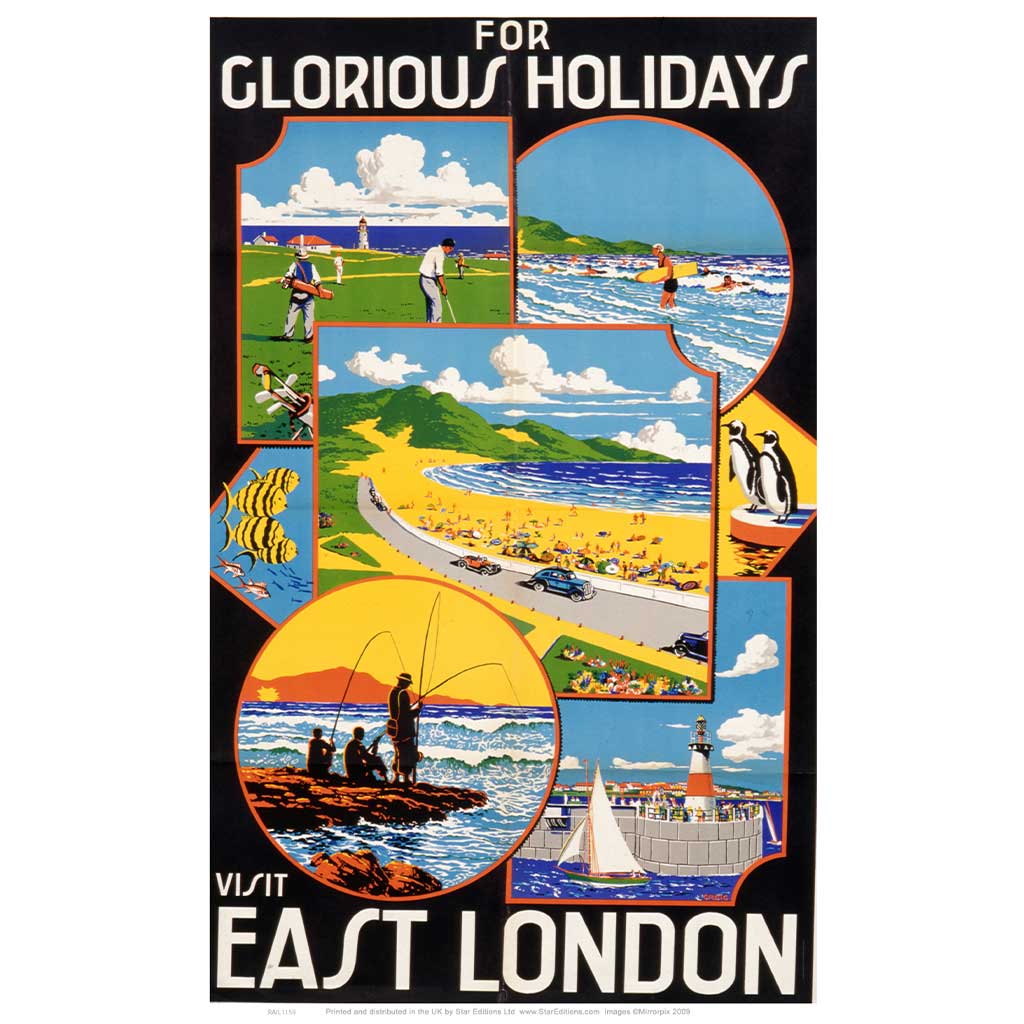 RAIL1159: for Glorious Holidays Visit East London