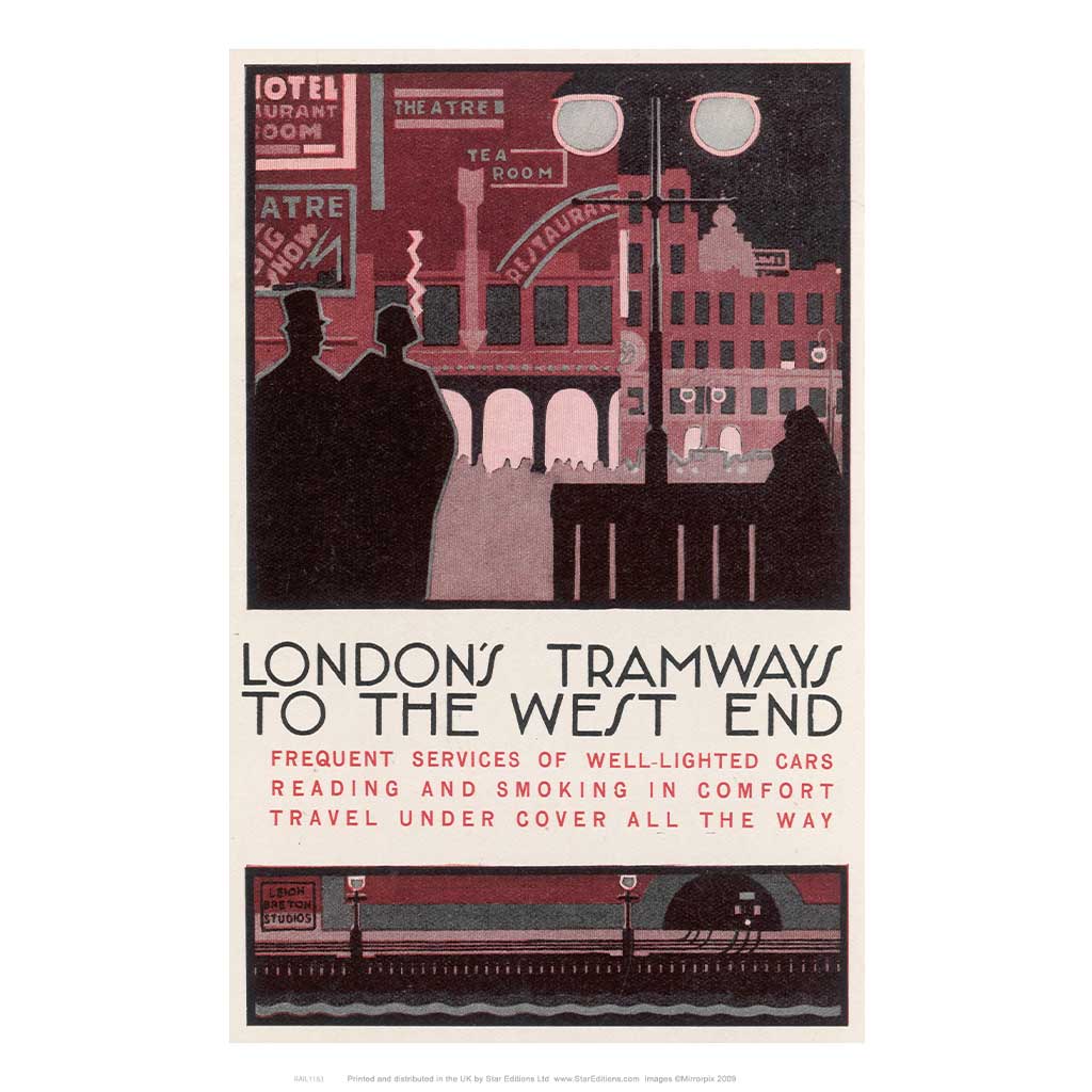 RAIL1163: London's Tramways to the West End