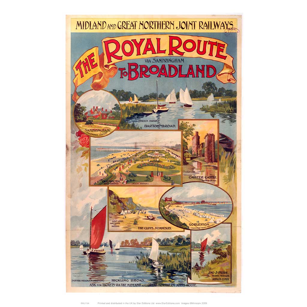 RAIL1164: The Royal Route via Sandringham to Broadland