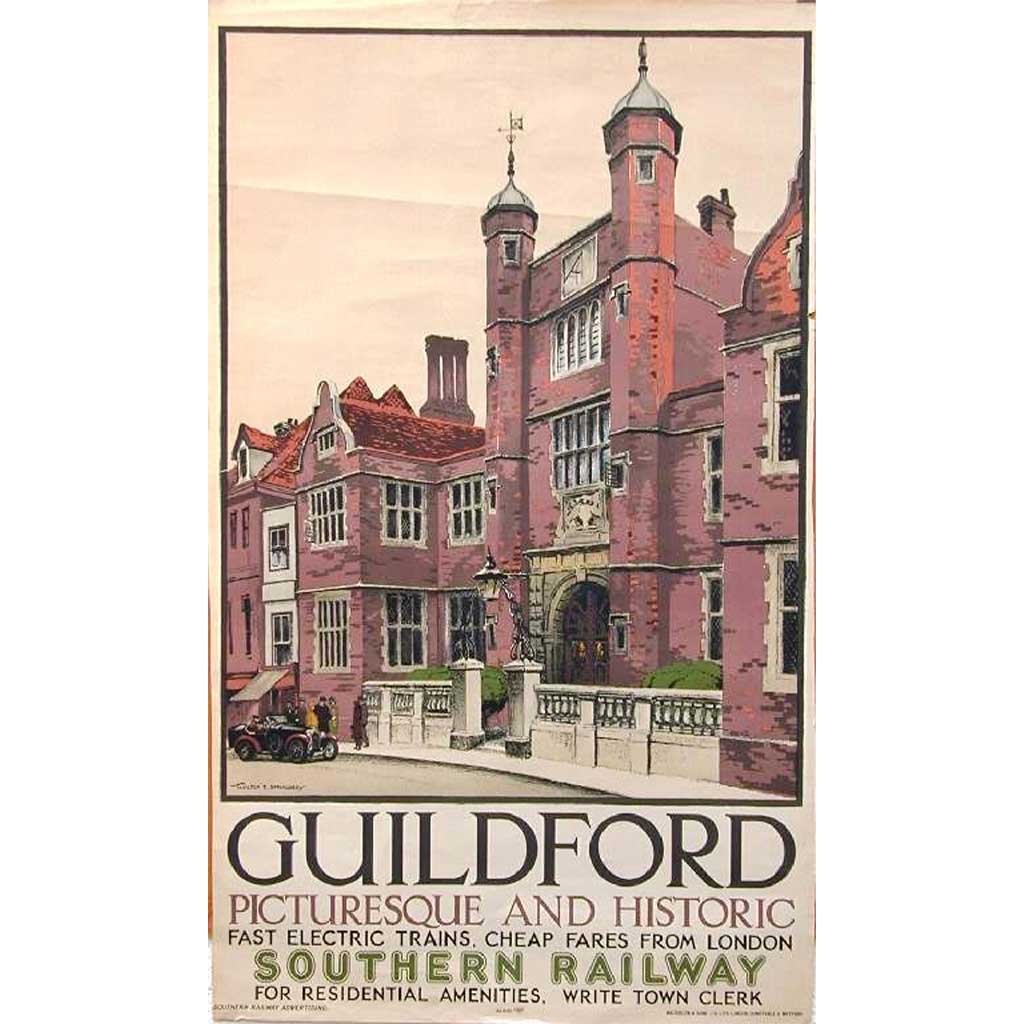 RAIL1166: Guildford - Picturesque and Historic