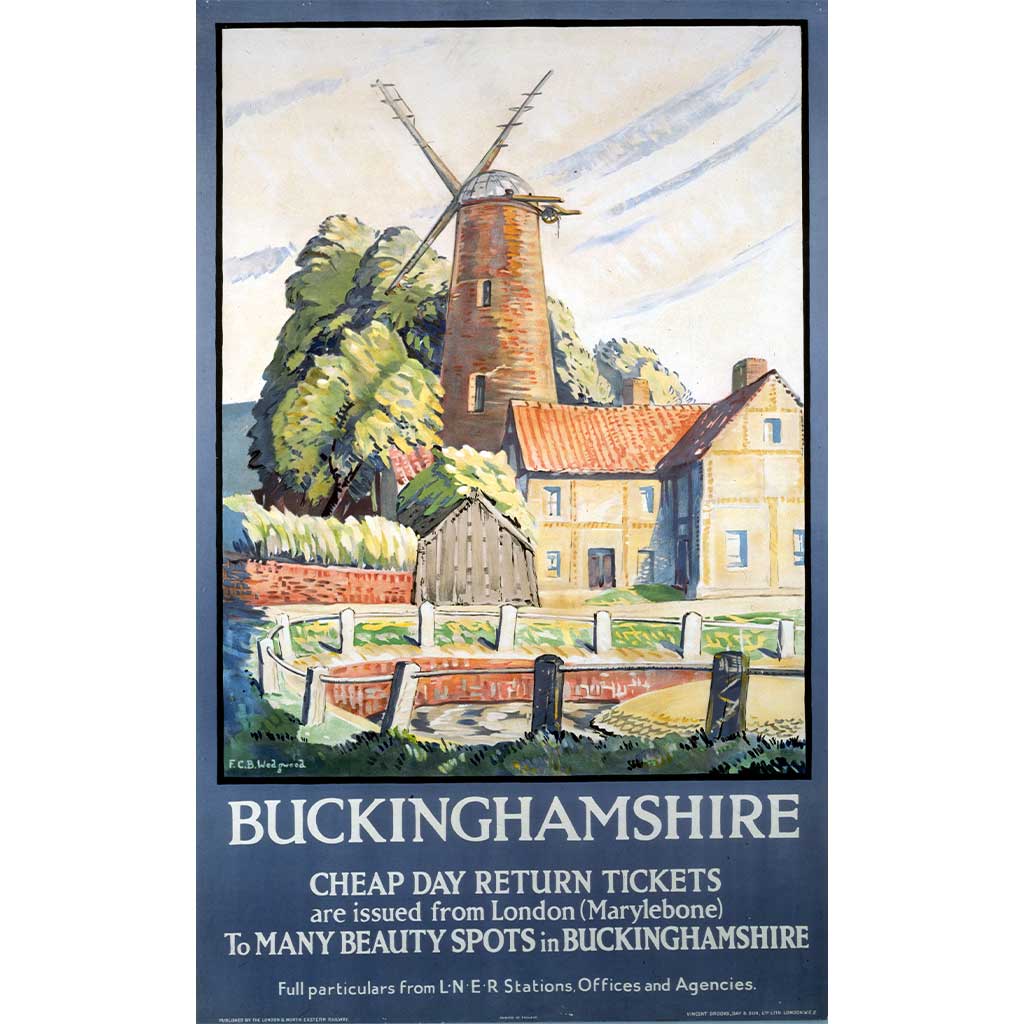 RAIL2029: Buckinghamshire - Beauty Spots, Windmill