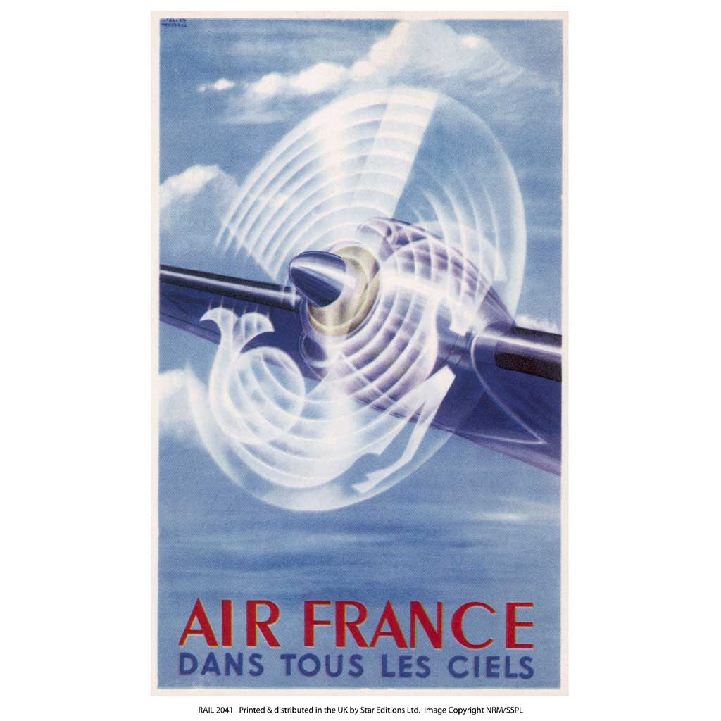 RAIL2041: Air France, Dana Tous Les Ciels