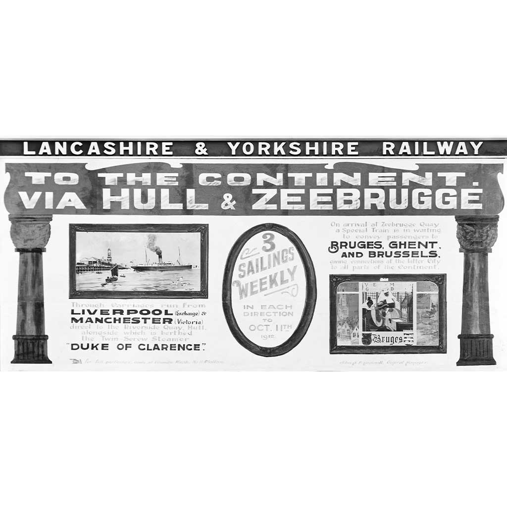 RAIL2088: To the Continent via Hull and Zeebrugge