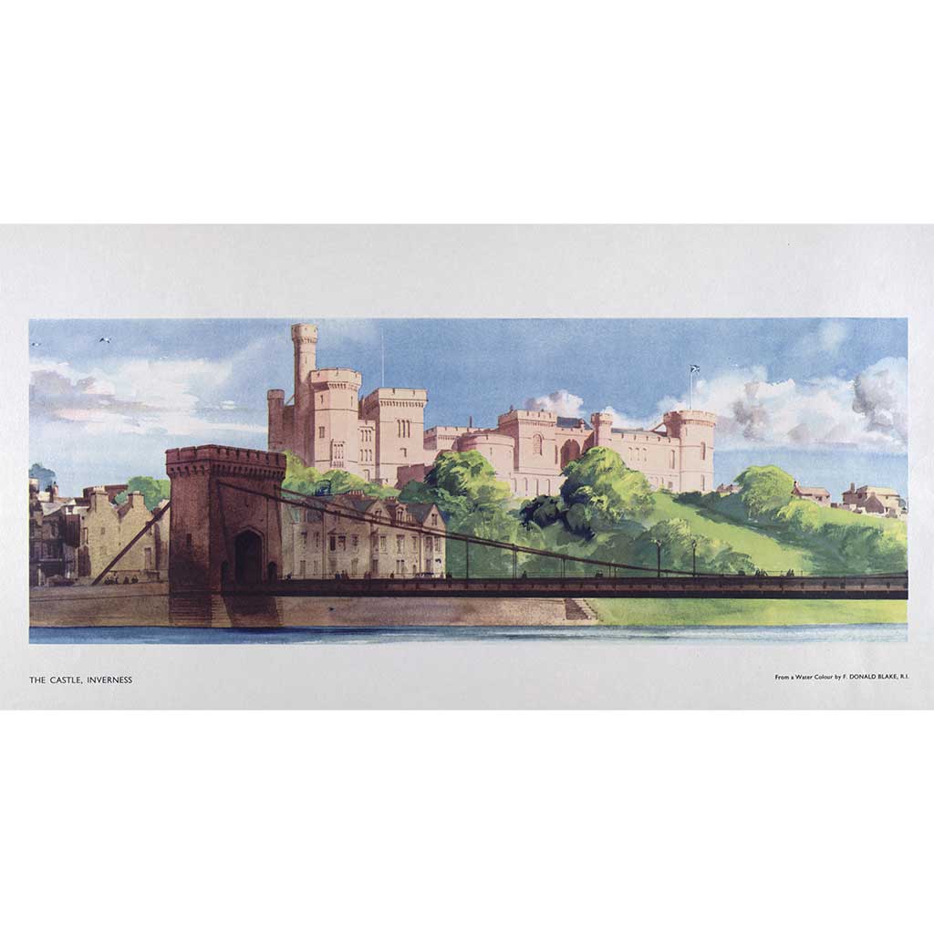 RAIL2172: The Castle, Inverness