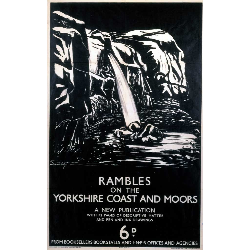 RAIL2182: Rambles on the Yorkshire Coast and Moors
