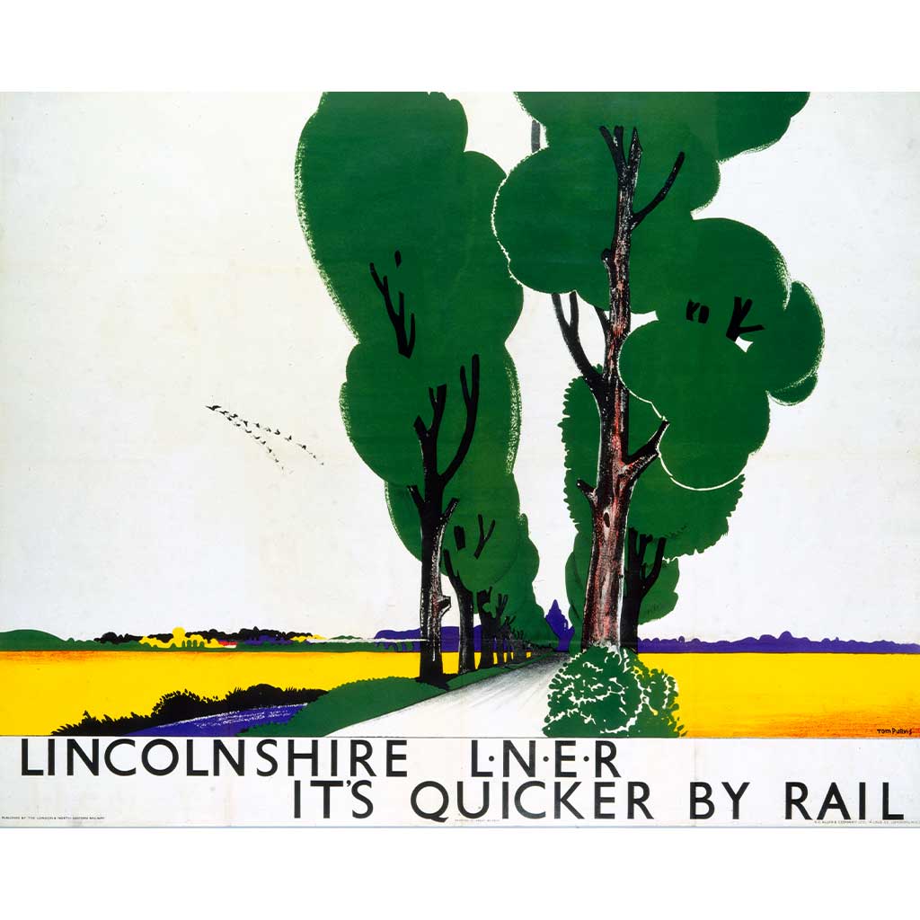 RAIL2247: Lincolnshire, It's Quicker By Rail