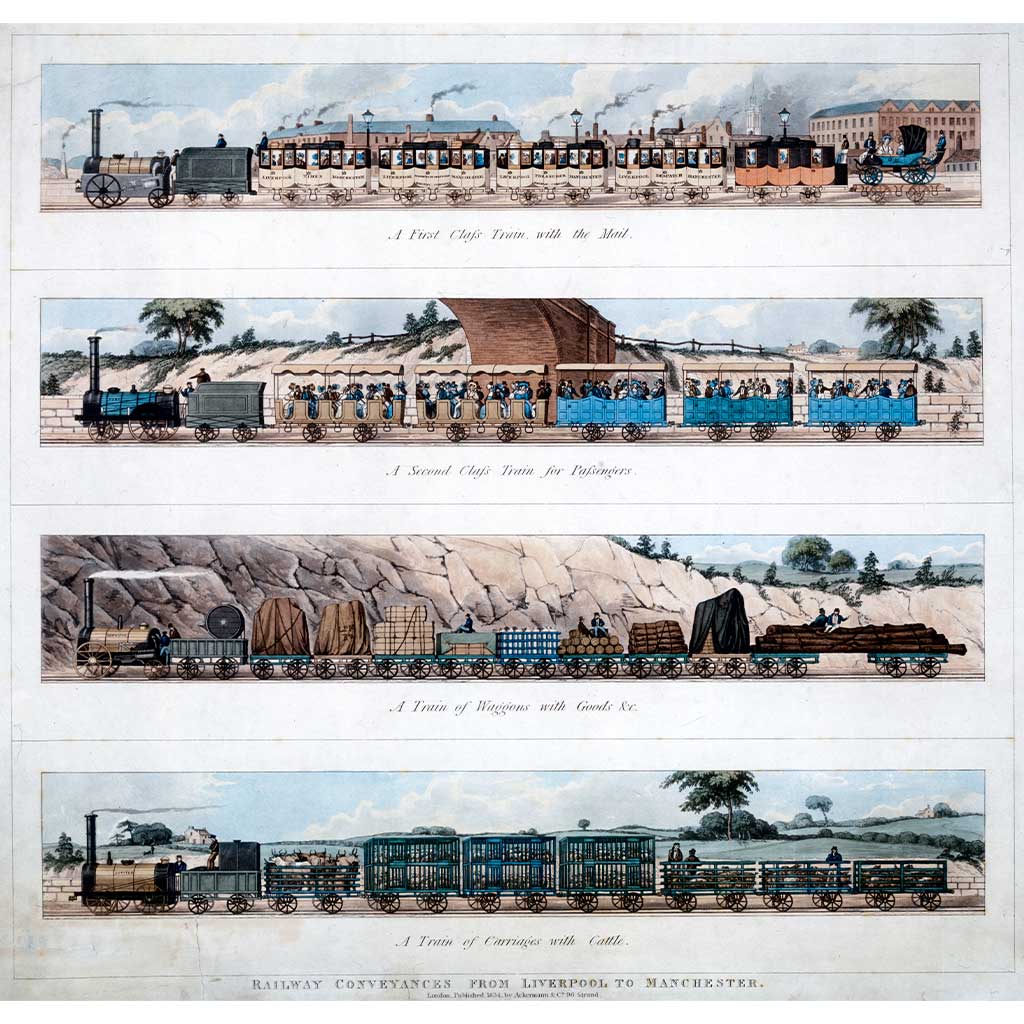 RAIL2266: Railway Conveyances from Liverpool to Manchester