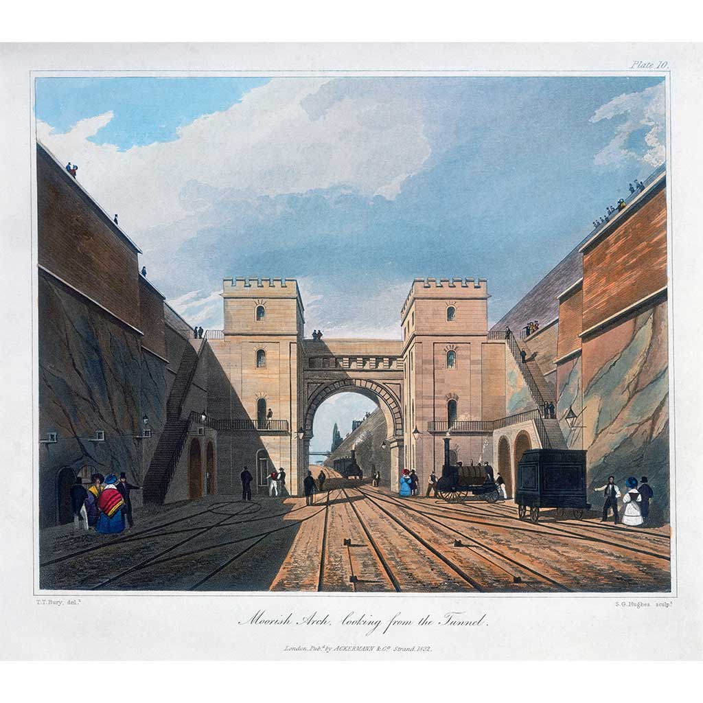 RAIL2267: Moorish Arch, looking from the Tunnel