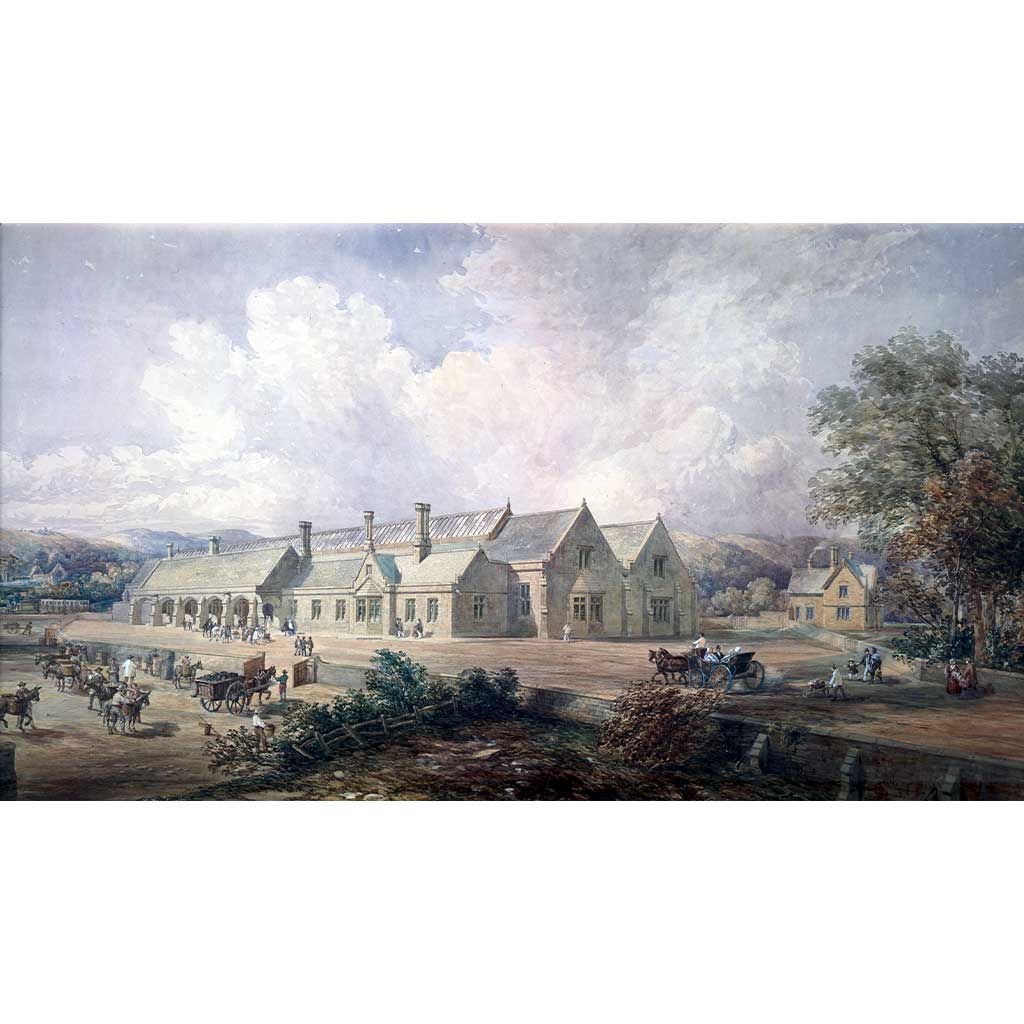 RAIL2431: Farm Market Drawing