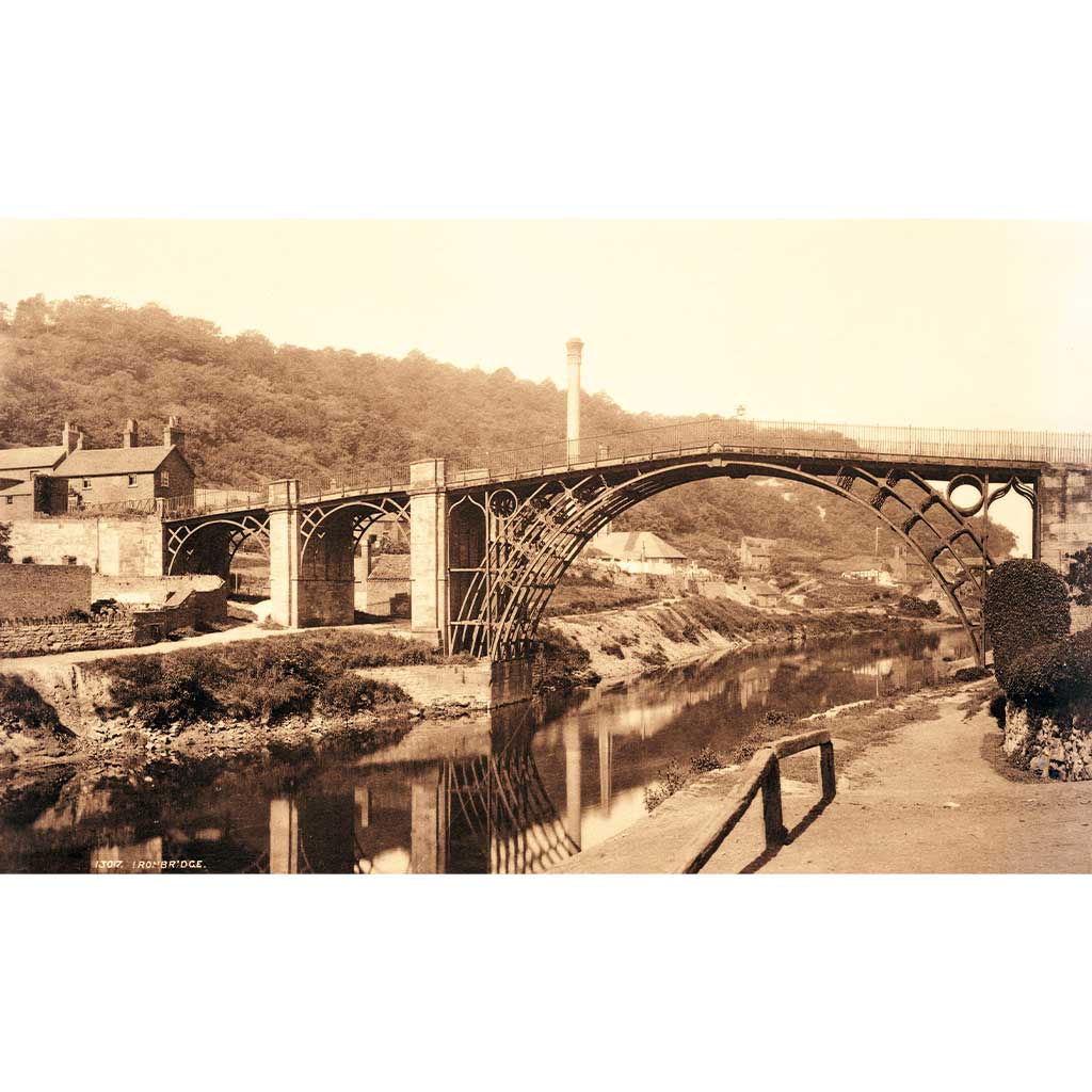 RAIL2440: The Cast Iron Bridge over River Severn
