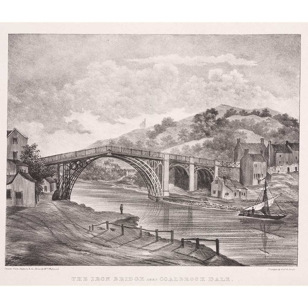 RAIL2442: The Cast Iron Bridge over River Severn