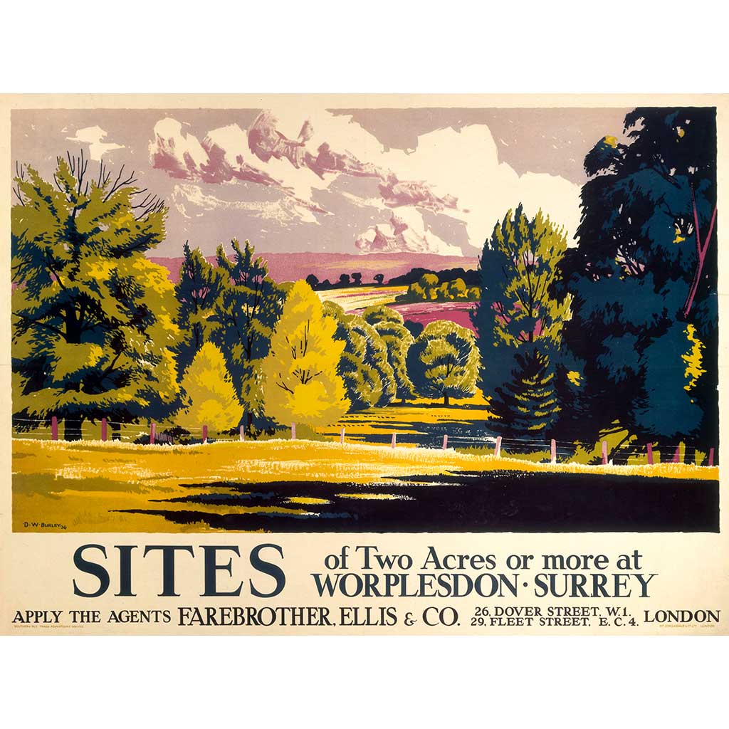 RAIL2452: Worplesdon, Surrey