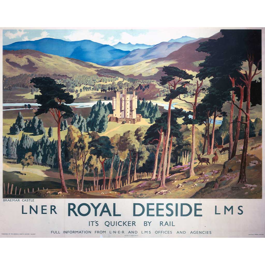 RAIL2469ROYAL: Royal Deeside, Braemar Castle