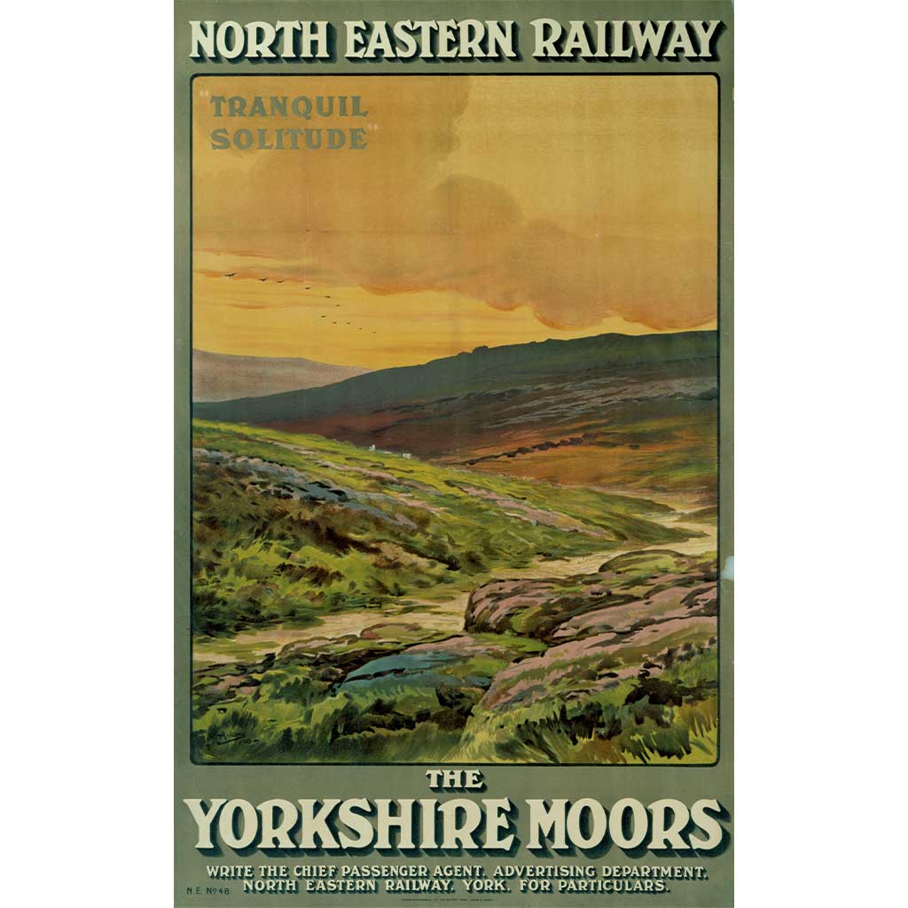 RAIL2479: The Yorkshire Moors, Tranquil Solitude
