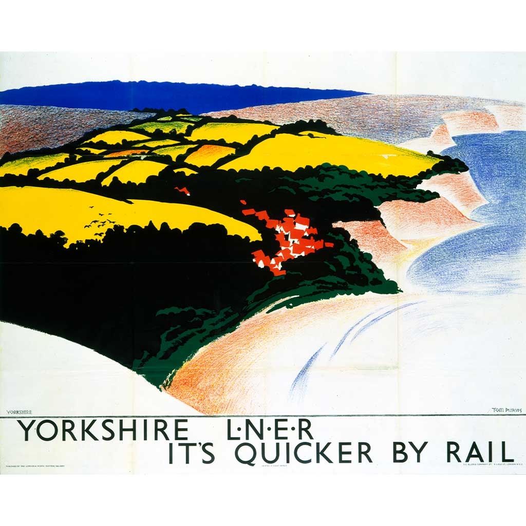 RAIL2485: Yorkshire, Quicker By Rail
