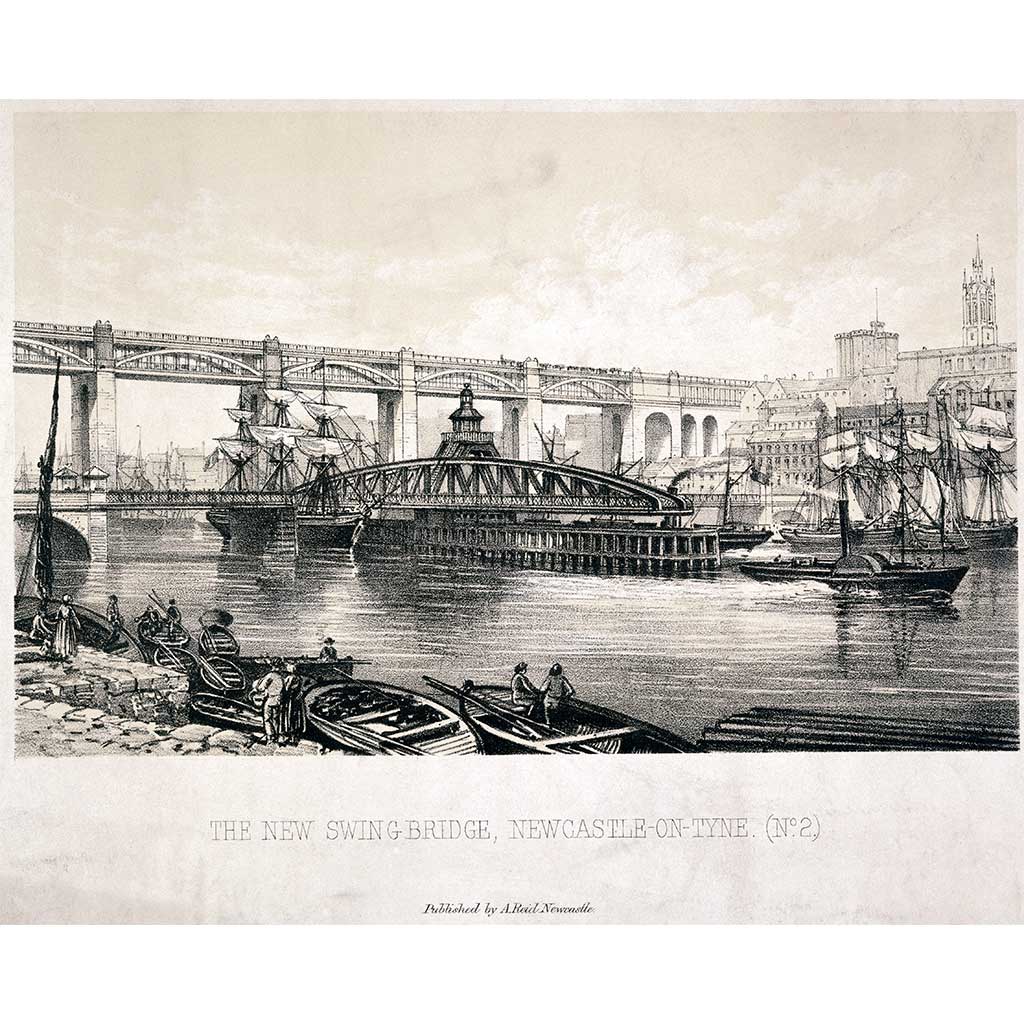 RAIL2526: The New Swing Bridge, Newcastle-On-Tyne