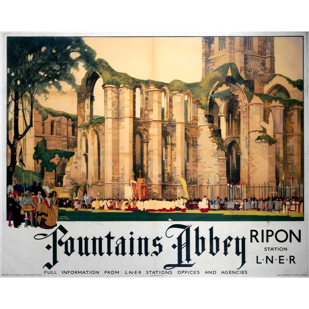 RAIL2556: Fountains Abbey, Yorkshire, Ripon