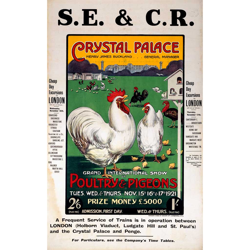 RAIL2560: Crystal Palace Grand International Show of Poultry