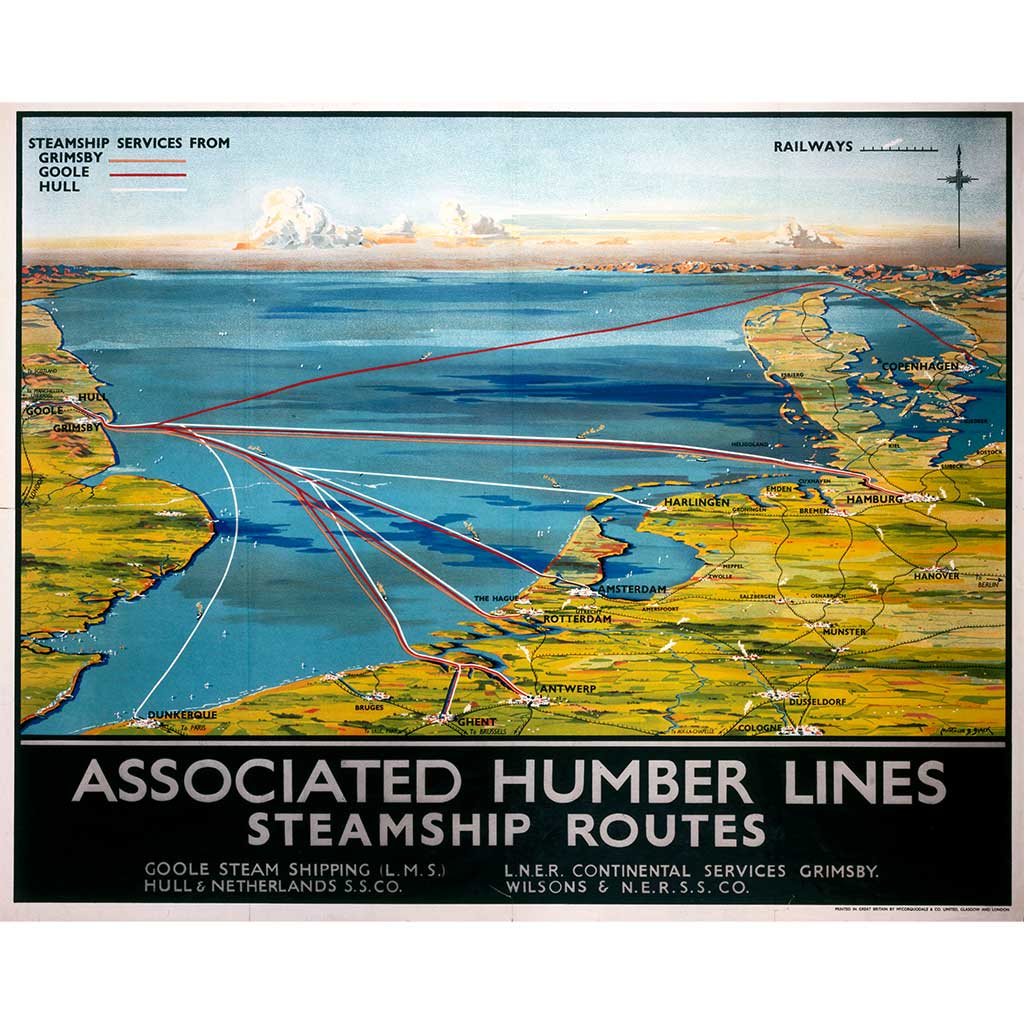 RAIL2568: Associated Humber Lines, Steam Routes - Goole, Hull, Grimsby