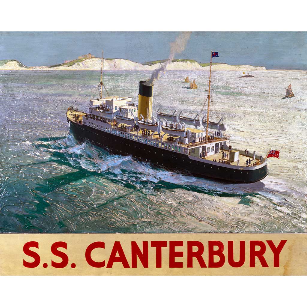 RAIL2581: S.S. Canterbury Sailing