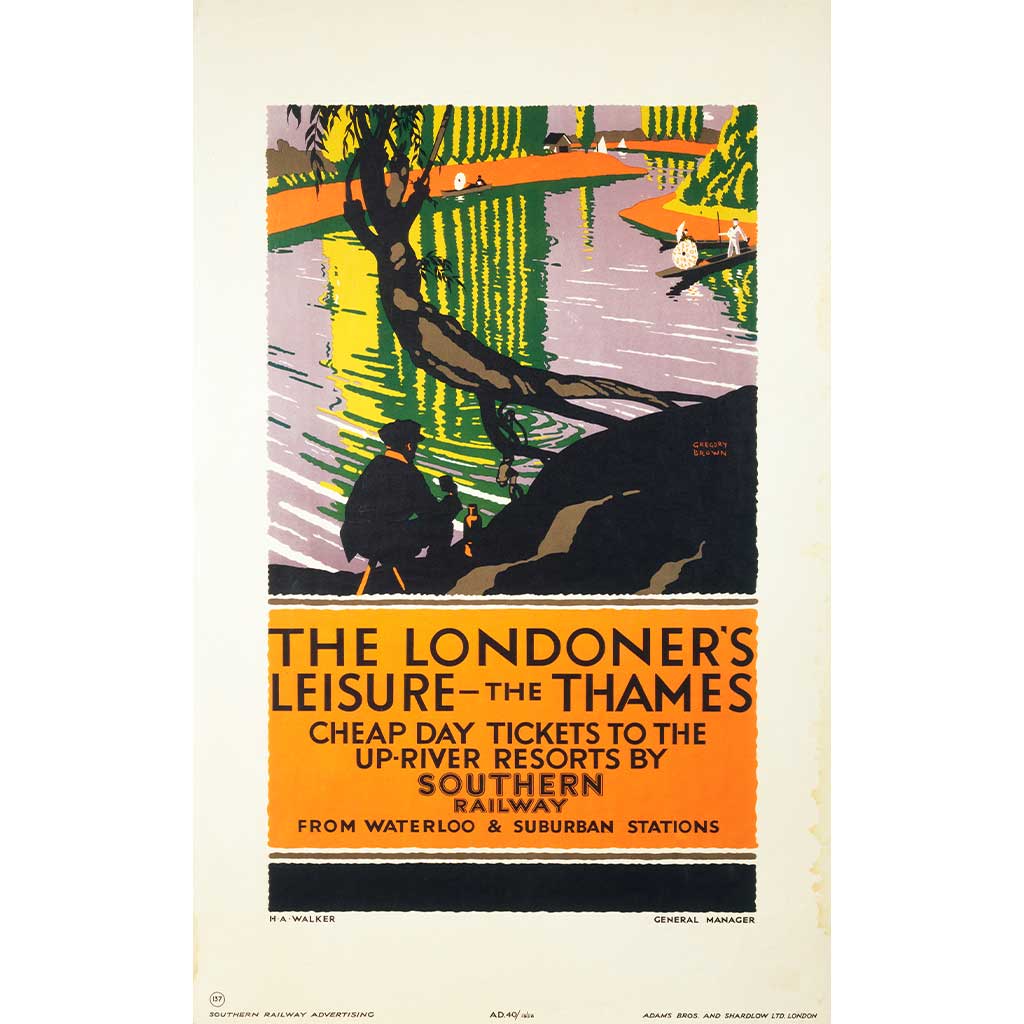 RAIL2583: The Londoner's Leisure, the Thames - Southern Railway