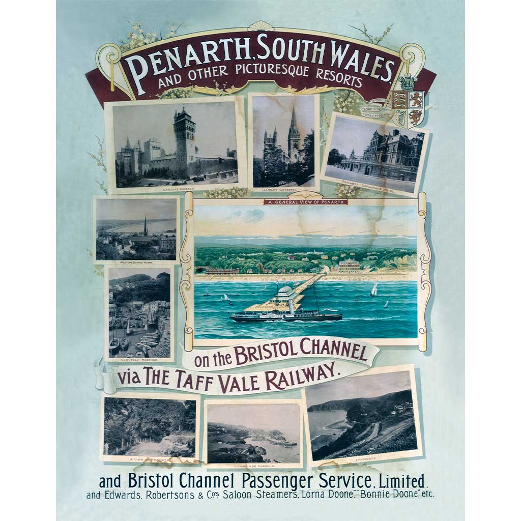 RAIL500_EDIT: Penarth South Wales and other Picturesque Resorts
