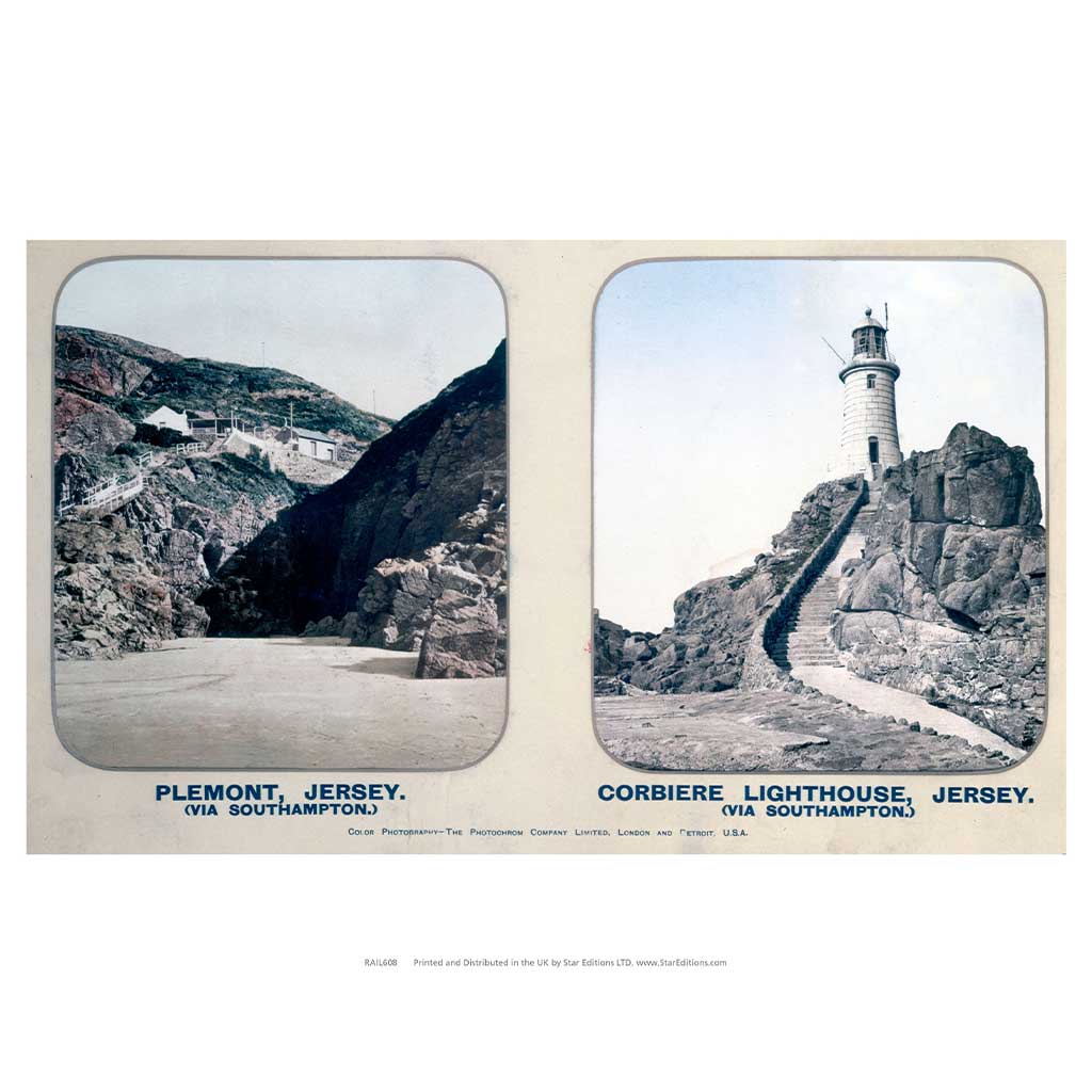 RAIL608: Plemont and Corbiere Lighthouse, Jersey
